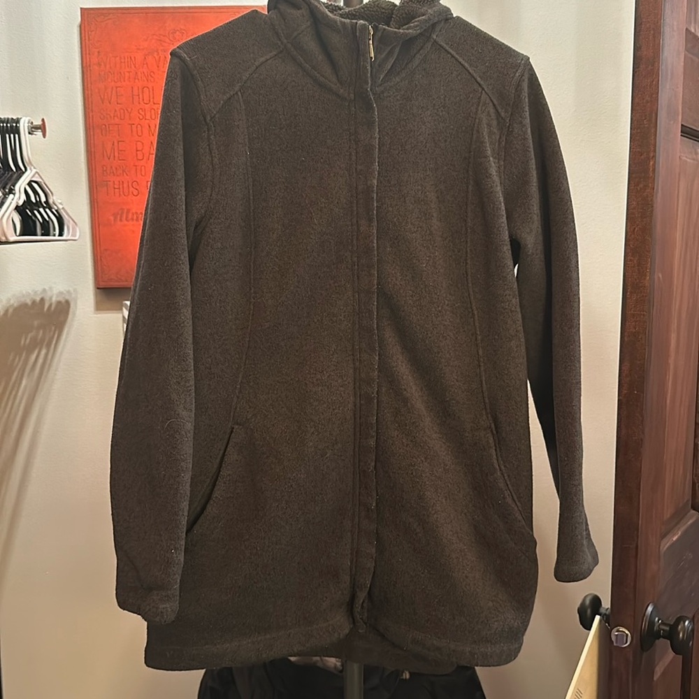 Lands End fleece jacket, size large